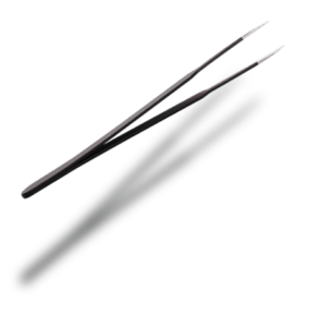 pinzette per riparare uno smartphone