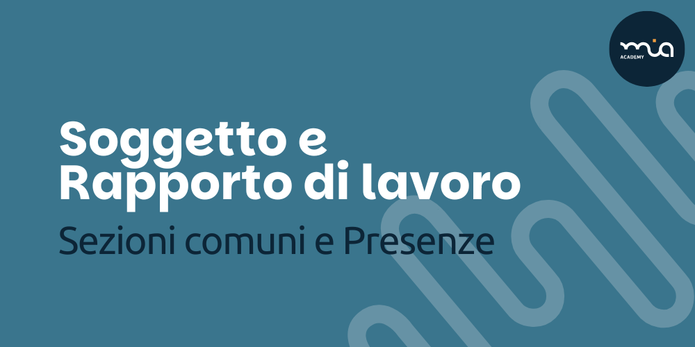 Soggetto e Rapporto di lavoro